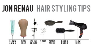 Jon Renau Hair Styling Tips